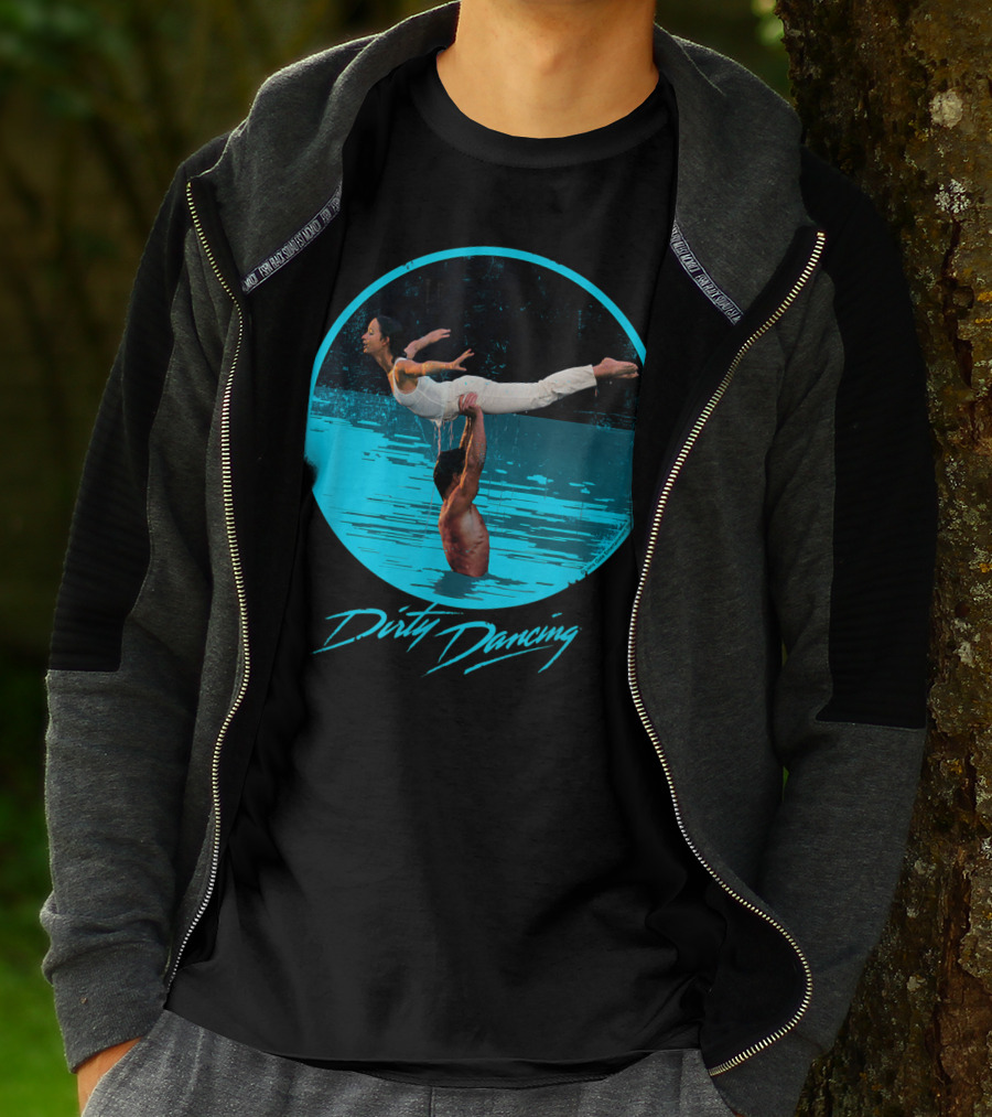 Dirty Dancing Iconic Lift Scene In Water T-Shirt