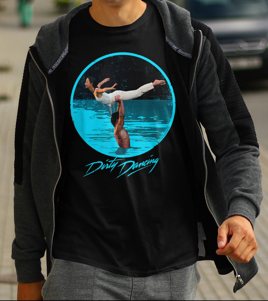 Dirty Dancing Iconic Lift Scene In Water T-Shirt