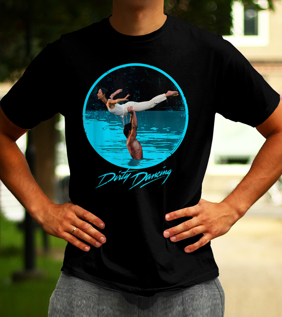 Dirty Dancing Iconic Lift Scene In Water T-Shirt