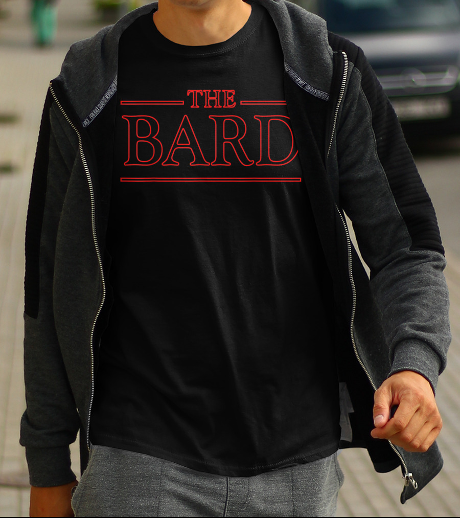Stranger Things-inspired RPG Role 'The Bard Class Tabletop RPG Party Member' T-Shirt