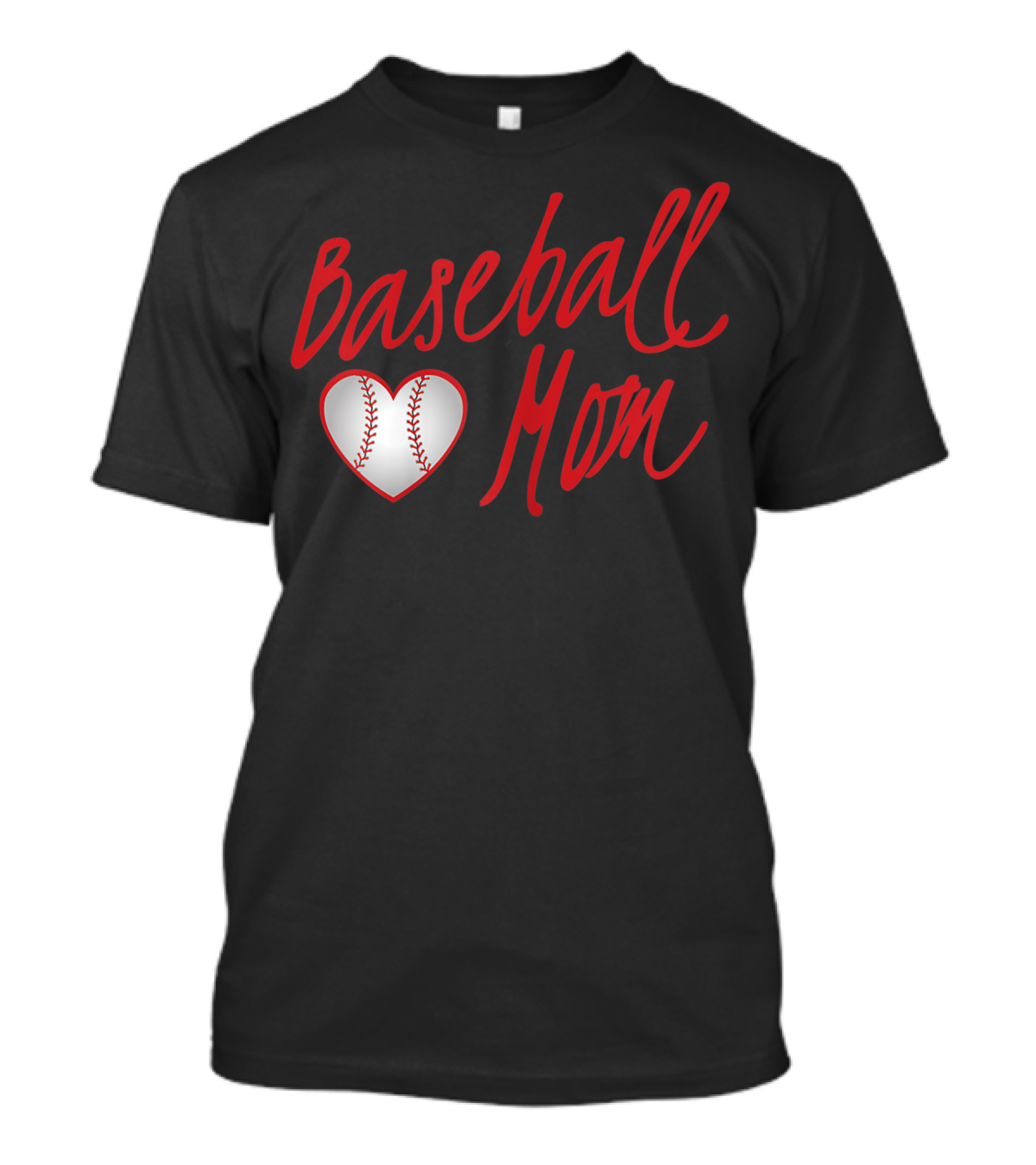 Baseball Mom Heartball T-Shirt