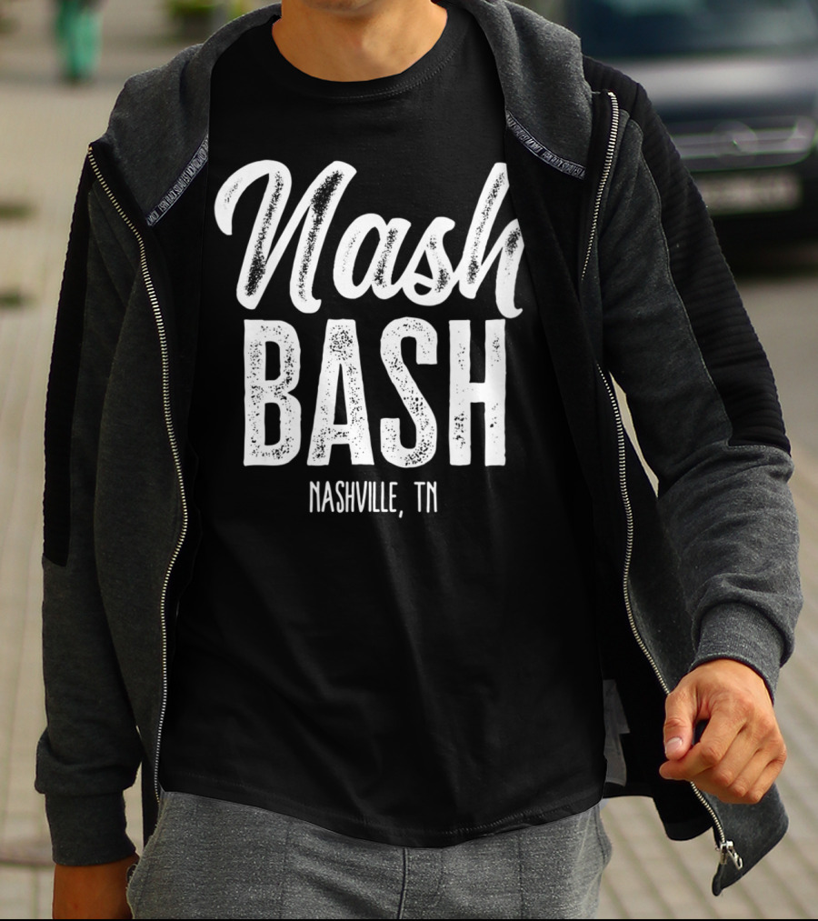 Nash Bash Nashville TN Drinking Party T-Shirt
