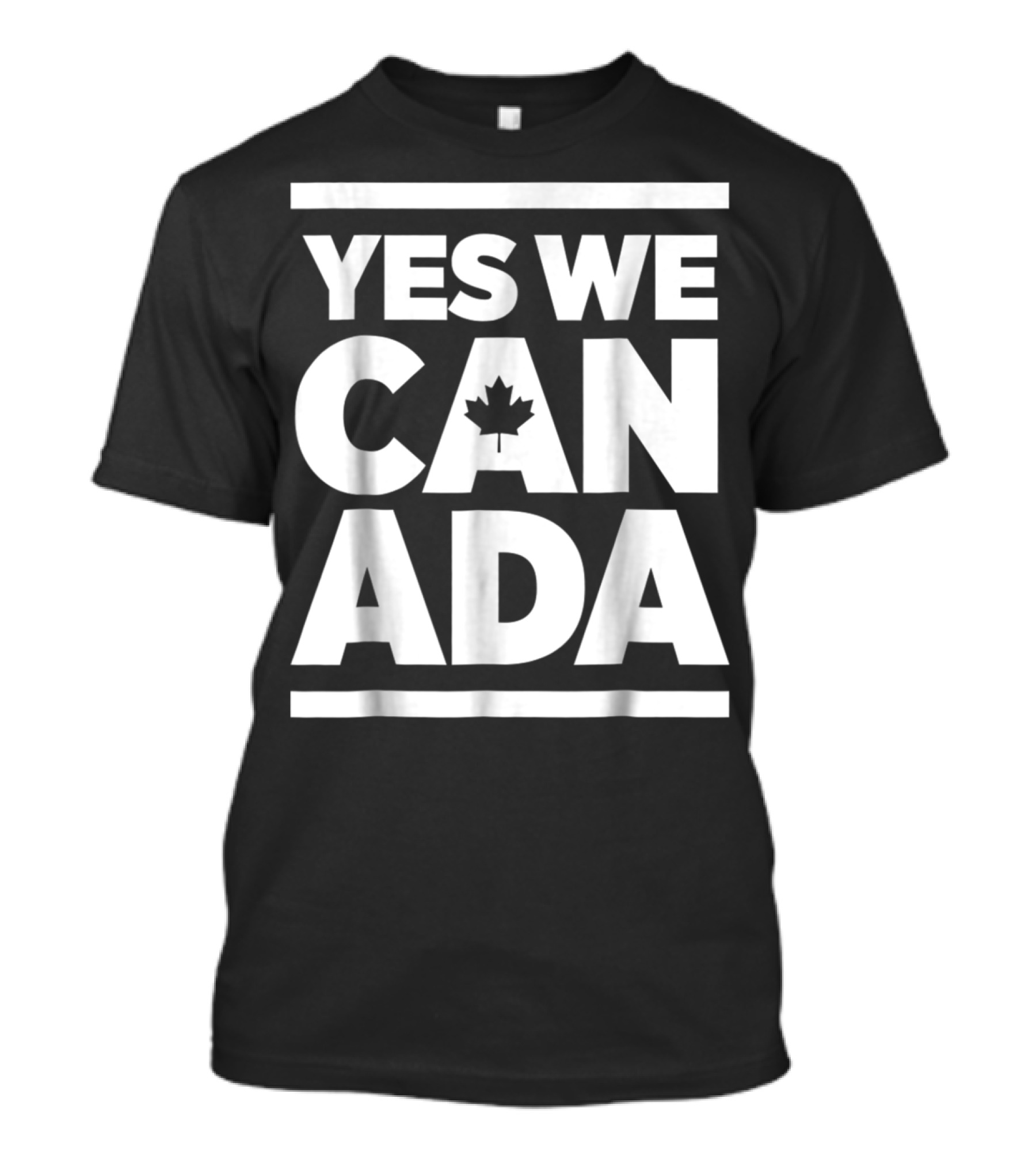 Yes We Canada Maple Leaf Funny Canadian Canada Day T-Shirt
