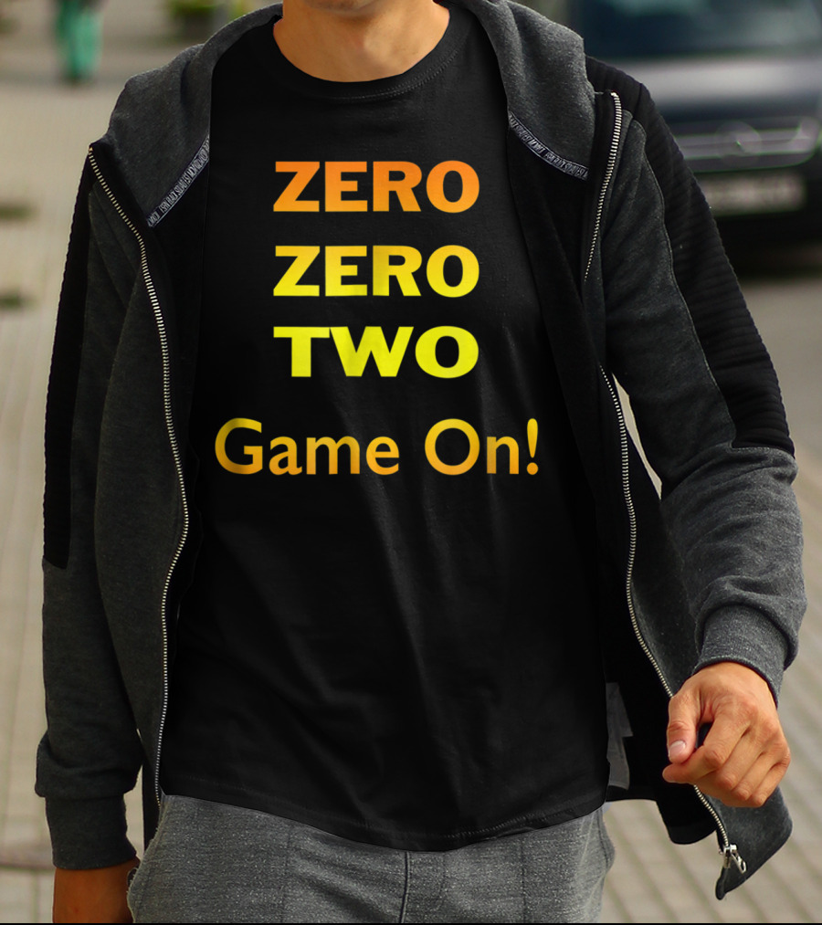 ZERO ZERO TWO Game On Pickleball T-Shirt