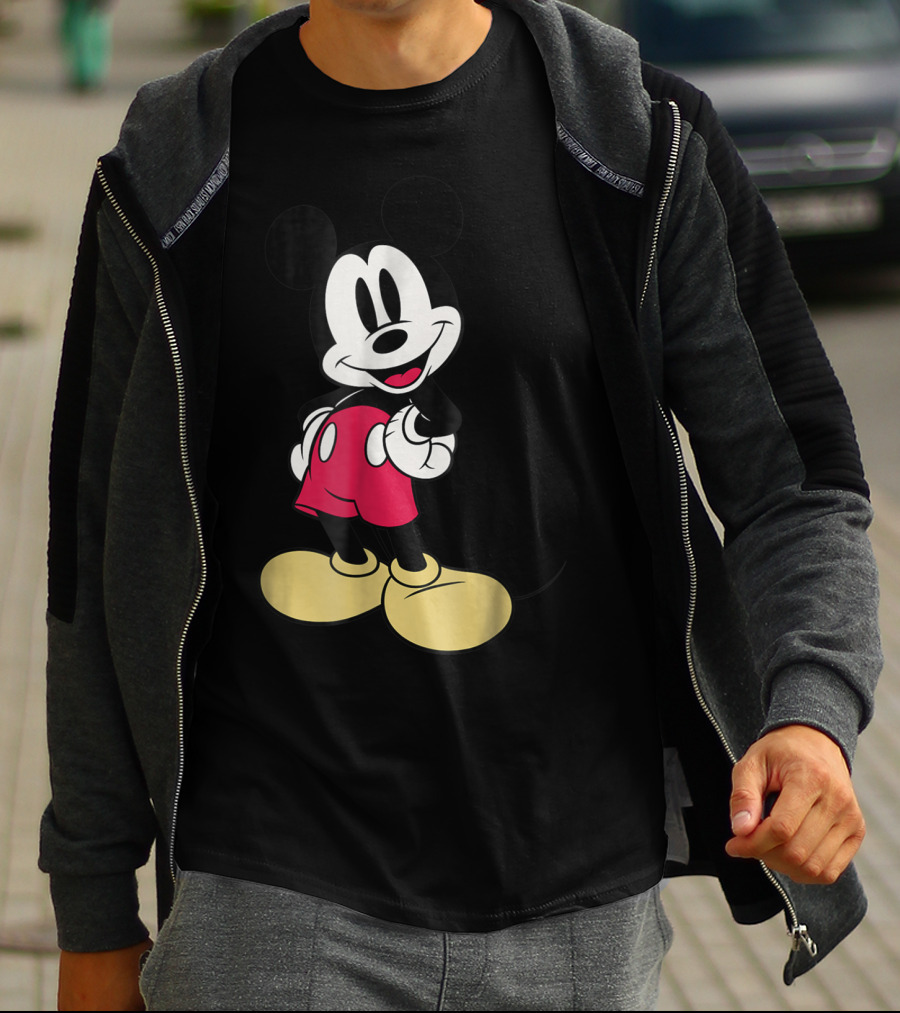 Disney Classic Mickey Mouse 1 XP Vintage Style Retro T-Shirt
