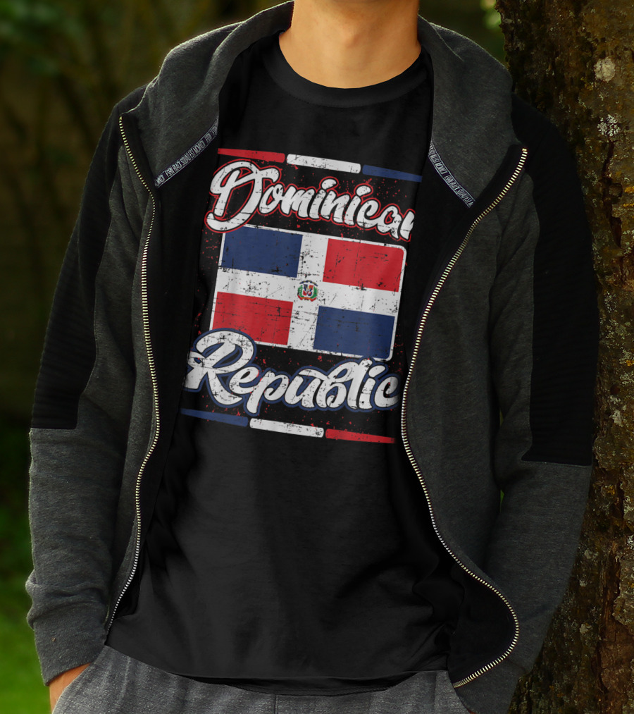 Dominican Republic Flag Pride T-Shirt