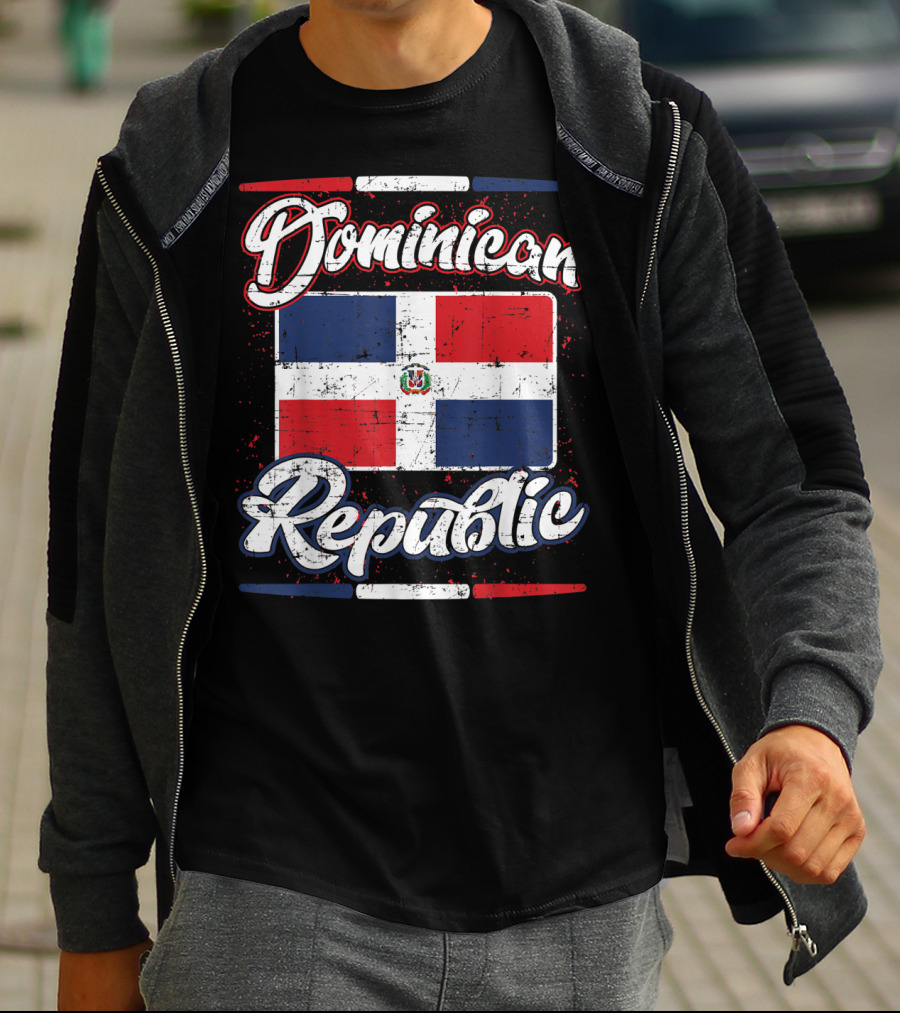 Dominican Republic Flag Pride T-Shirt