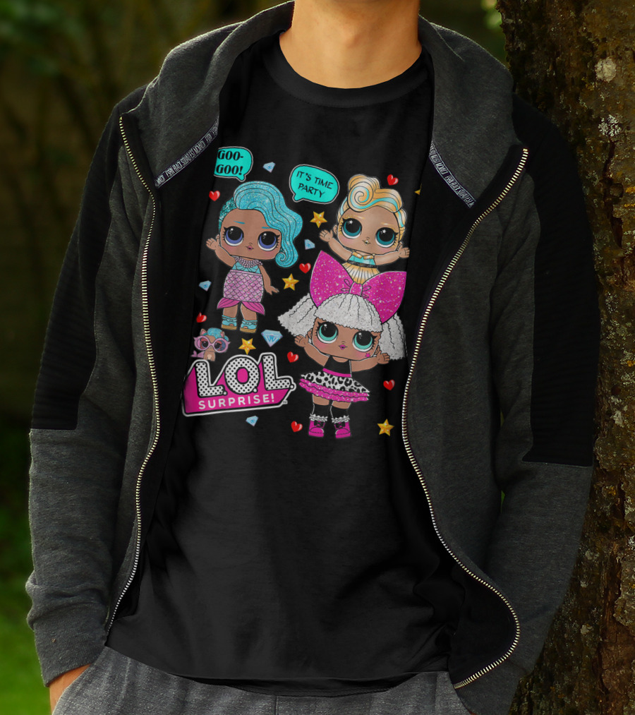 LOL Surprise Goo Goo It's Time Party T-Shirt