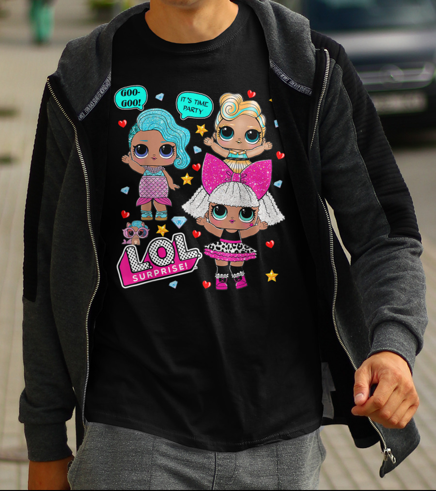 LOL Surprise Goo Goo It's Time Party T-Shirt