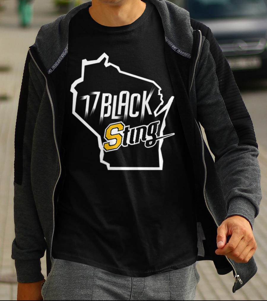 17 Black Sting Wisconsin T-Shirt
