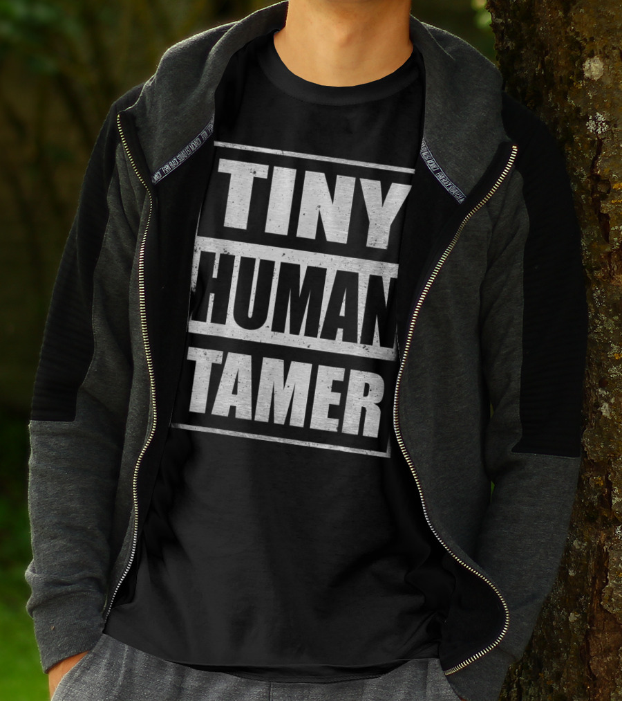 Tiny Human Tamer Teacher Appreciation Day T-Shirt
