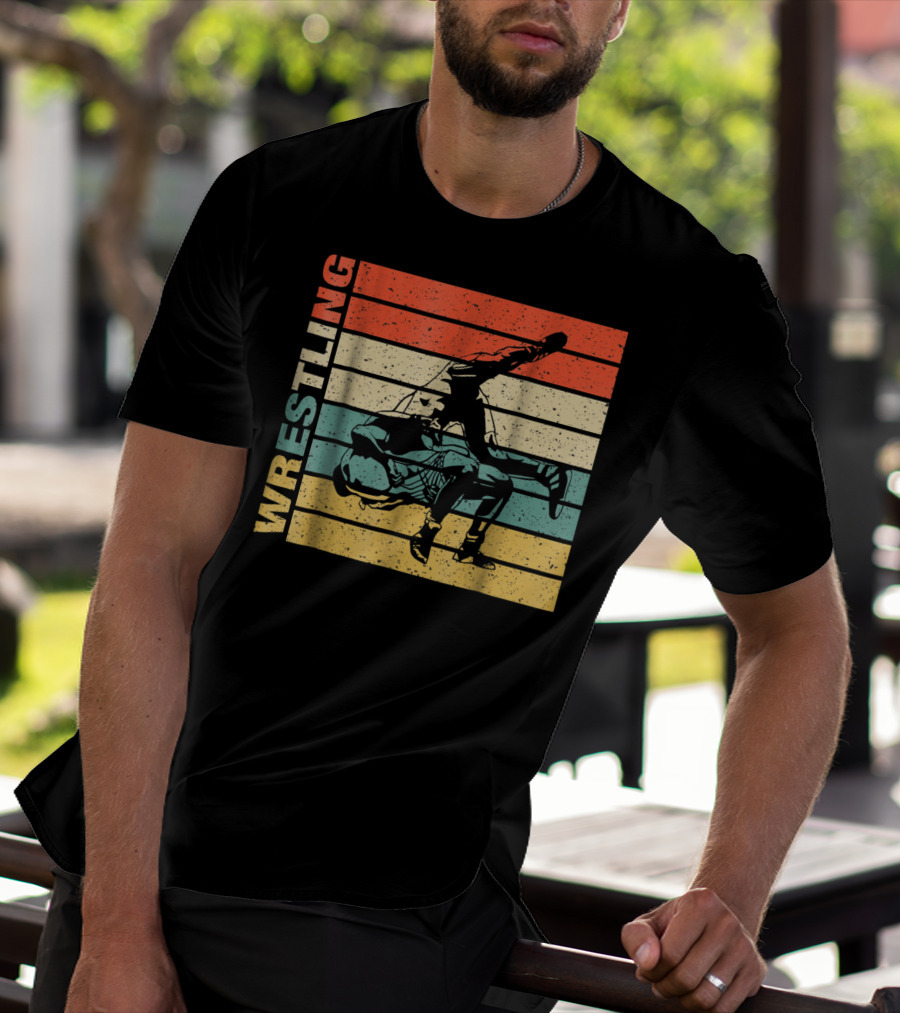 Cool Classic Wrestling Retro Birthday T-Shirt