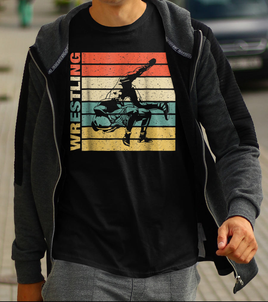Cool Classic Wrestling Retro Birthday T-Shirt