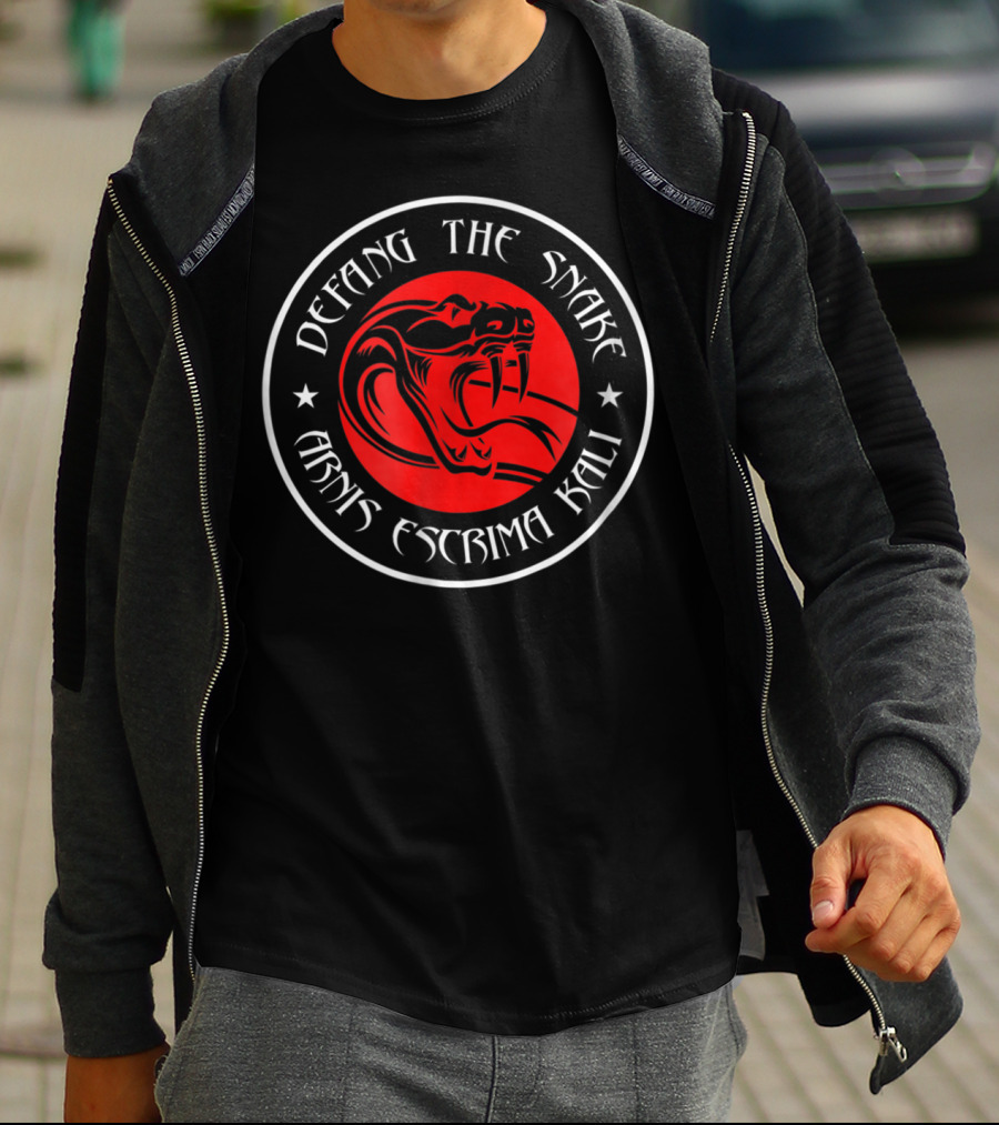 Defang The Snake Arnis Escrima Kali Filipino Martial Arts T-Shirt