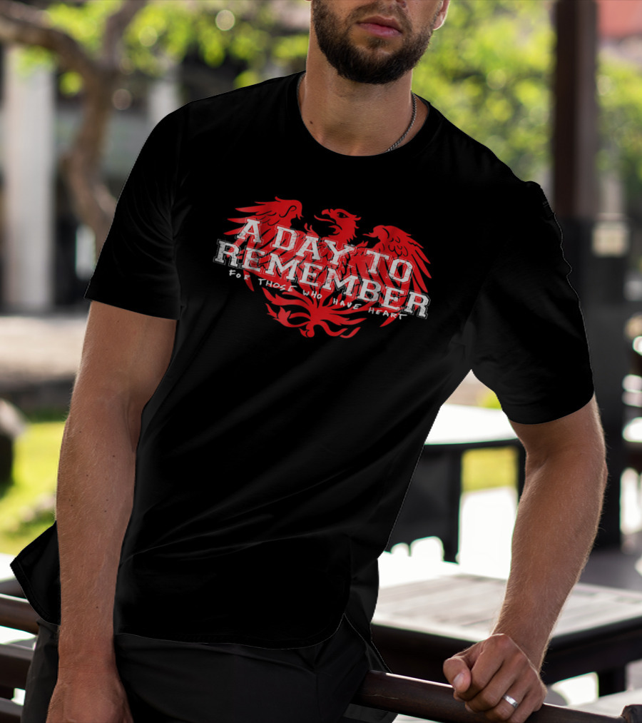 A Day To Remember For Those Who Have Heart Red Eagle T-Shirt