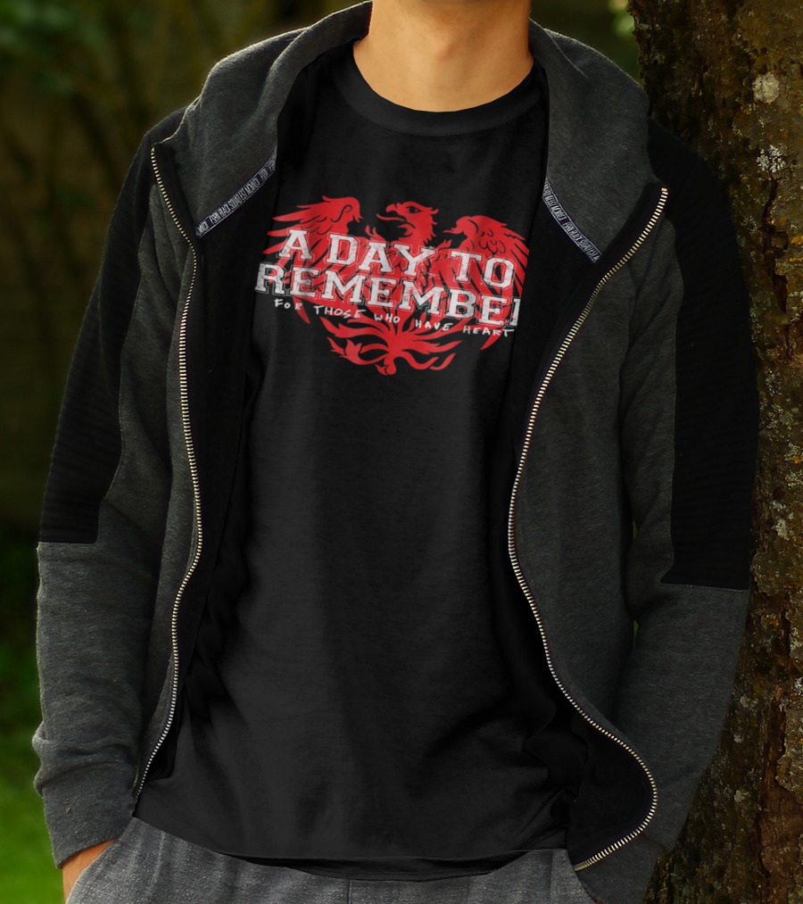 A Day To Remember For Those Who Have Heart Red Eagle T-Shirt