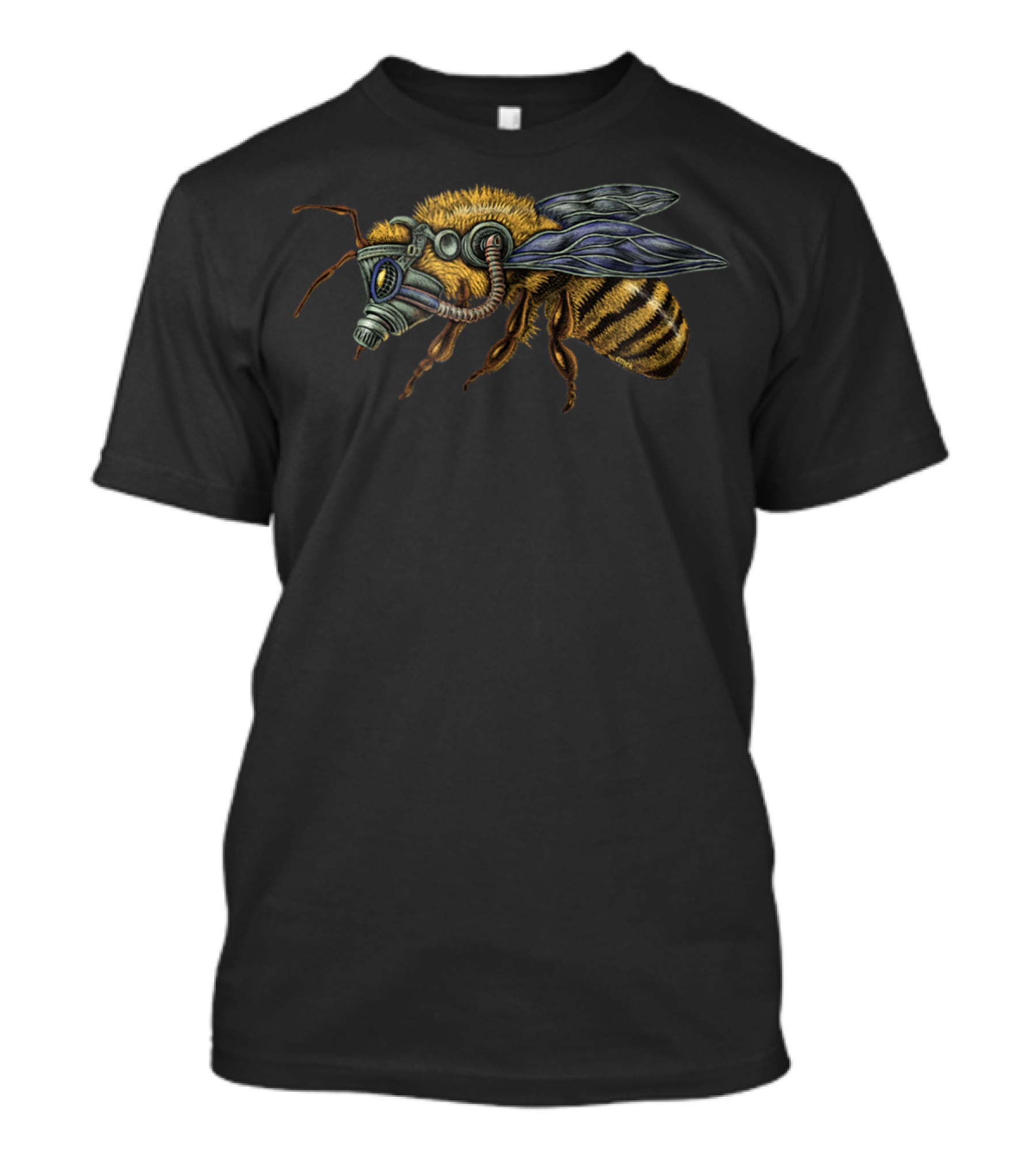 Endangered Bee Cyberpunk Emek Artman T-Shirt