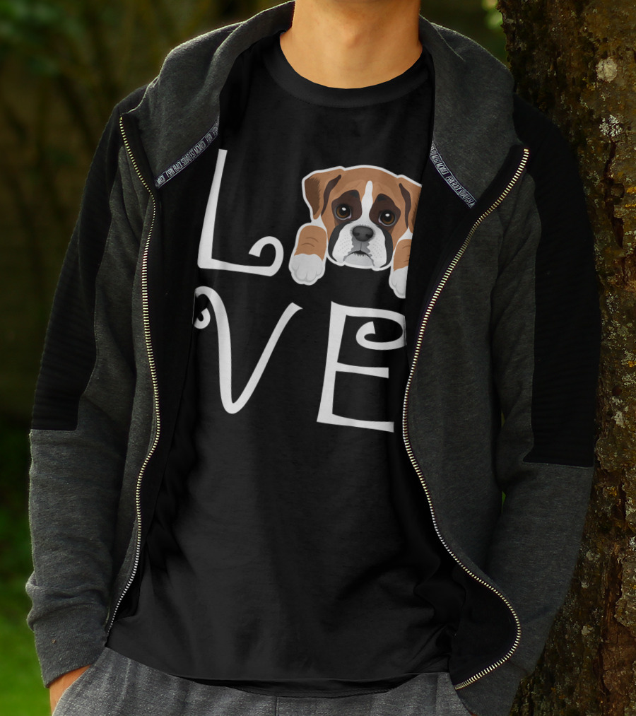 Boxer Love Dog Owner Puppy T-Shirt