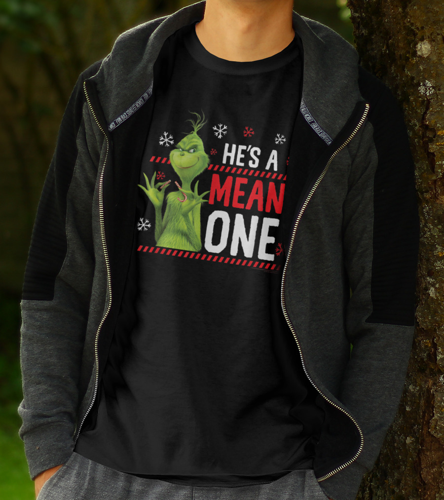 He's A Mean One The Grinch Drseuss Jolly T-Shirt