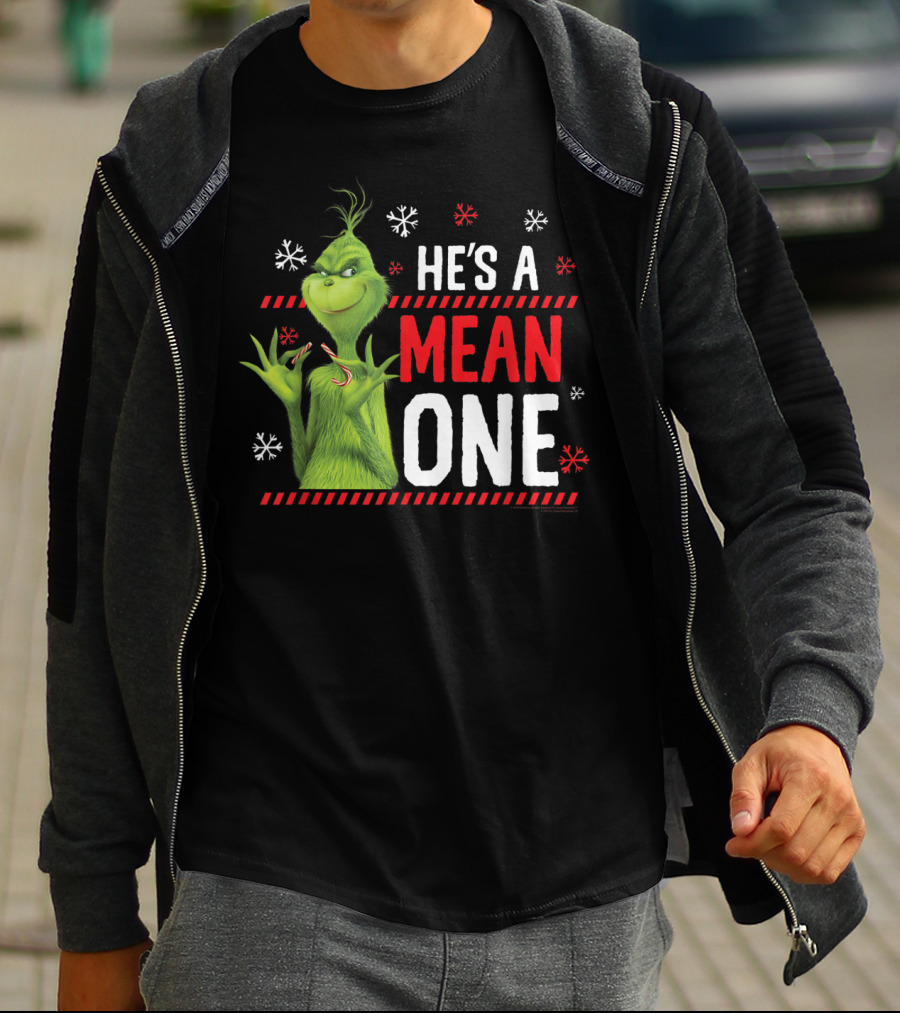 He's A Mean One The Grinch Drseuss Jolly T-Shirt
