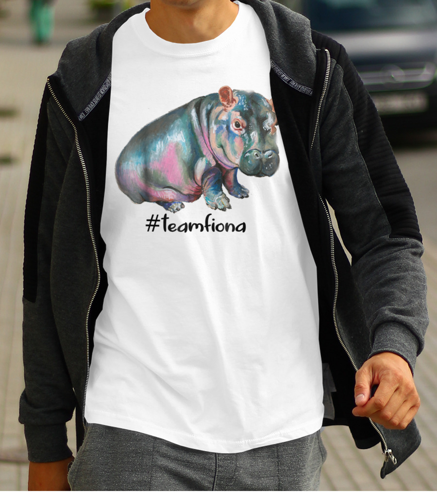 TeamFiona Fiona The Hippo Baby T-Shirt