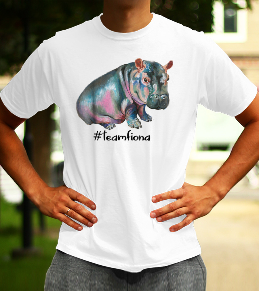 TeamFiona Fiona The Hippo Baby T-Shirt