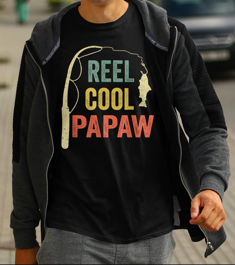 Reel Cool Papaw Fishing T-Shirt