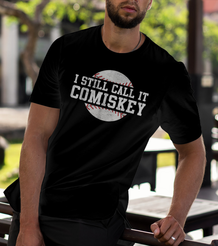 I Still Call It Comiskey Baseball Nostalgia Classic Stadium Humor T-Shirt