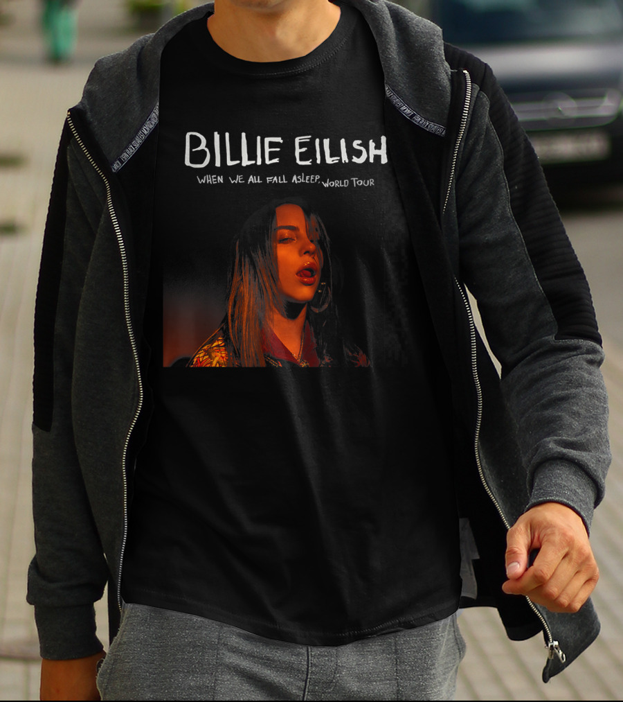 BILLIE EILISH WHEN WE ALL FALL ASLEEP WORLD TOUR T-Shirt