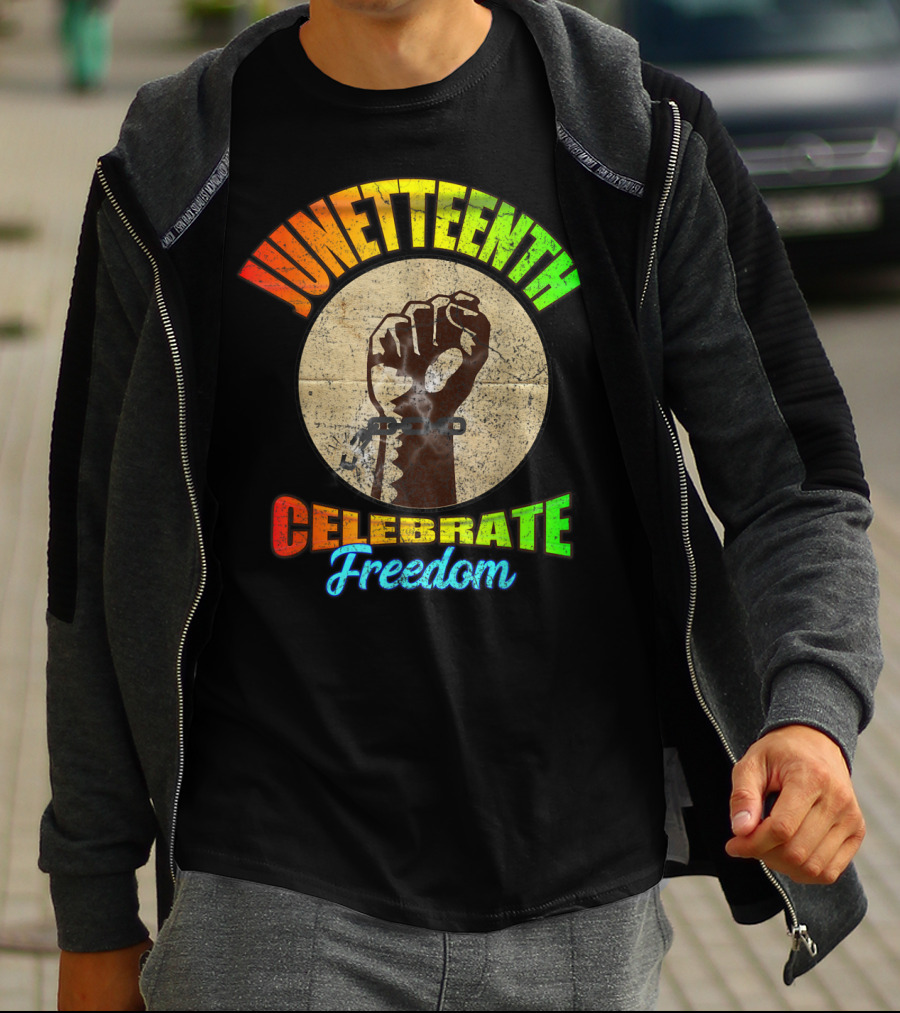 Juneteenth Celebrate Freedom End Of Slavery Abolished American T-Shirt