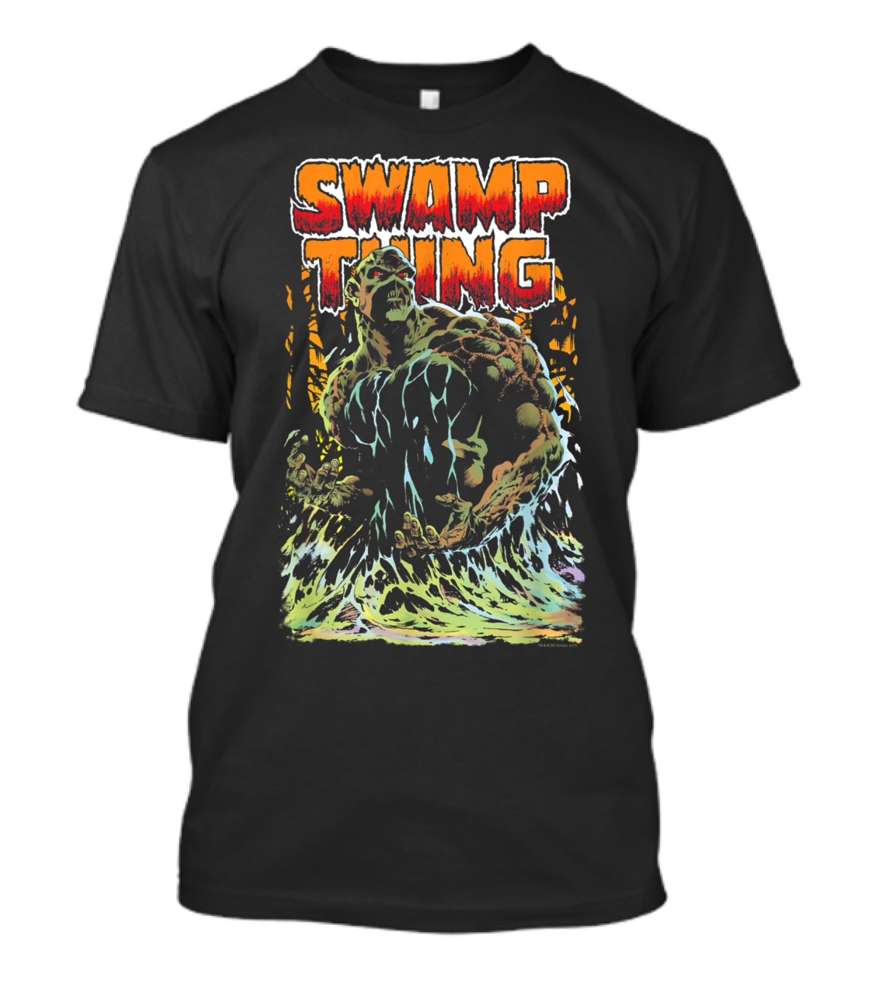 Justice League DC Swamp Thing Comic T-Shirt