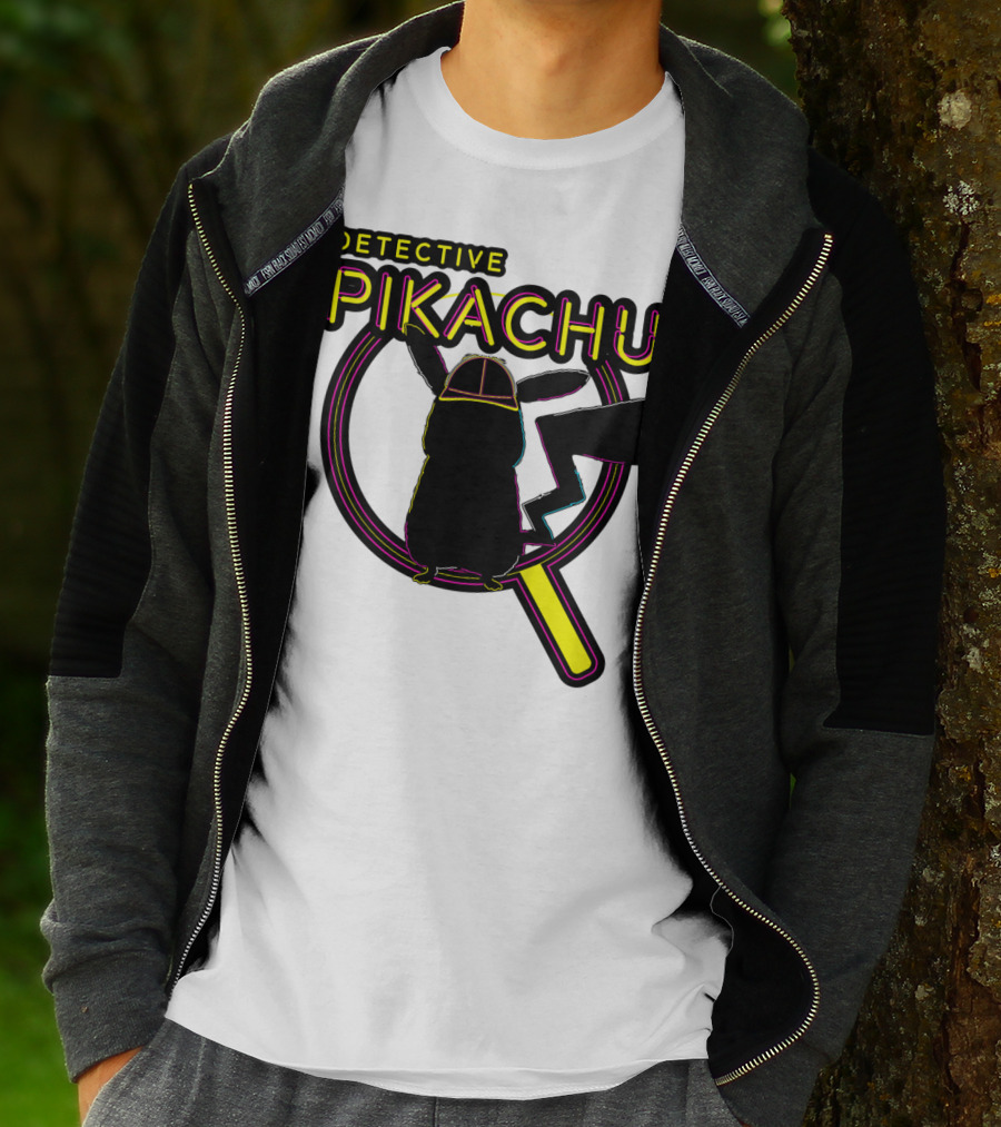 Detective Pikachu Magnify Pikachu Kids Iconic T-Shirt