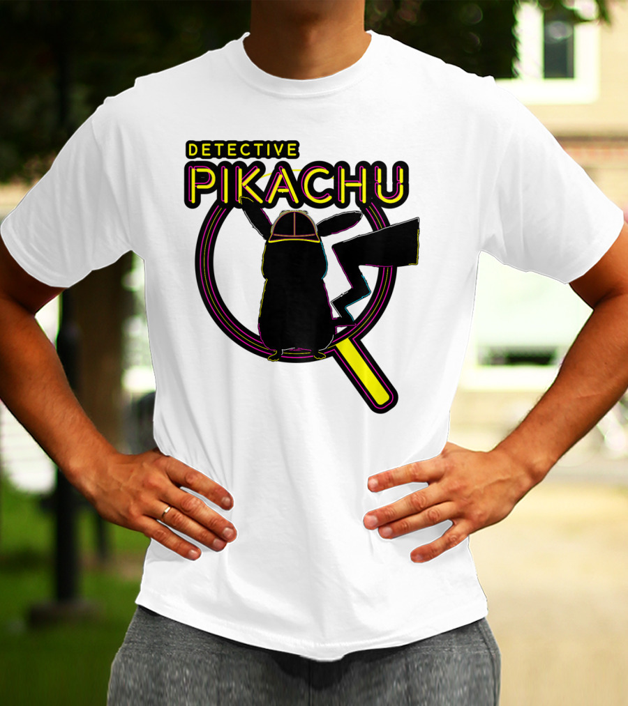 Detective Pikachu Magnify Pikachu Kids Iconic T-Shirt