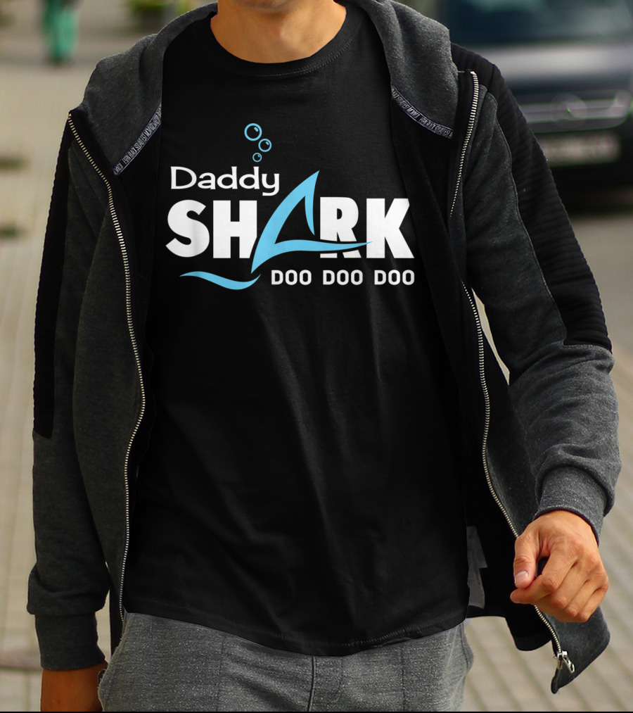 Daddy Shark Doo Doo Doo Mens T-Shirt