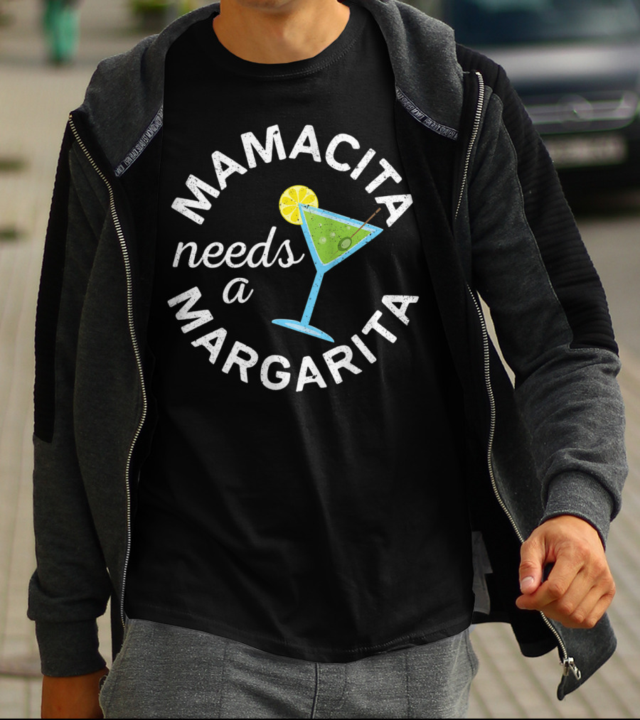 Mamacita Needs A Margarita Cinco De Mayo Fiesta T-Shirt