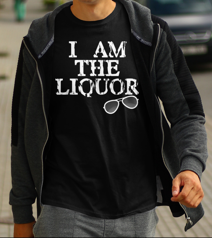 I Am The Liquor Vintage Top With Sunglasses T-Shirt