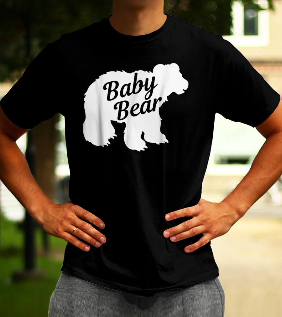 Baby Bear Little Bear Cub Girls Kids T-Shirt