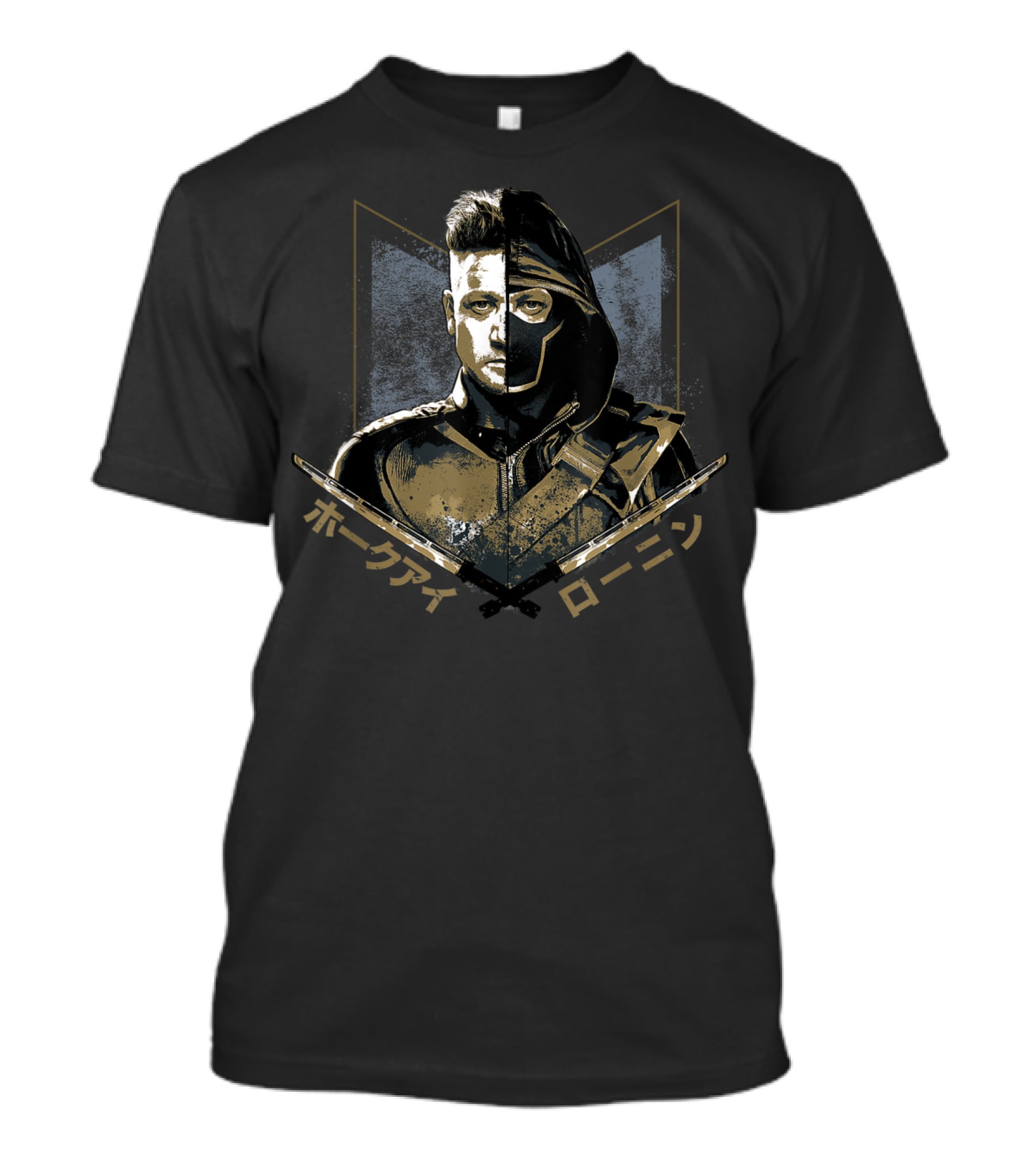 Marvel Avengers Endgame Ronin Hawkeye Japanese Katana T-Shirt