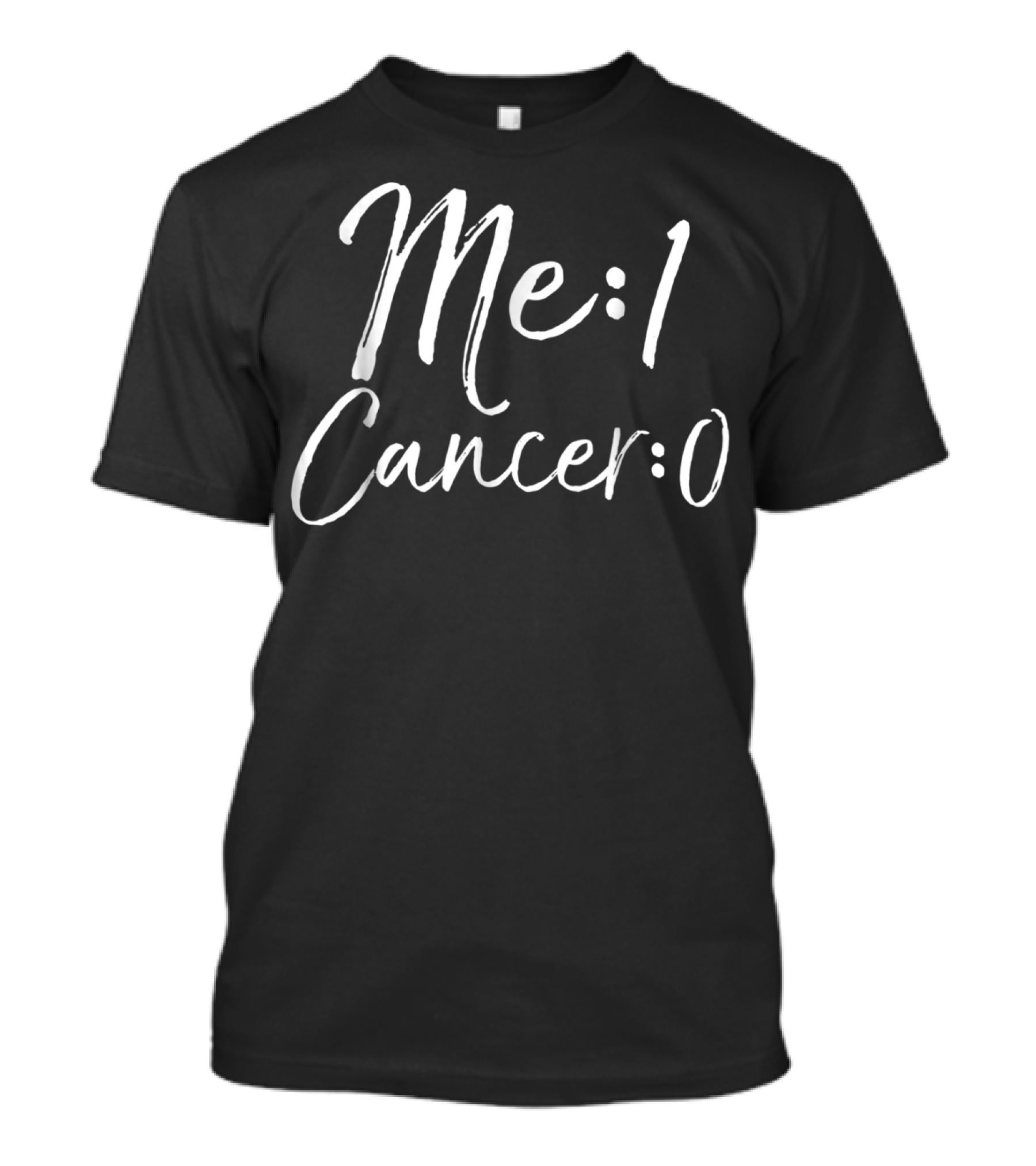 Me 1 Cancer 0 Cute Survivor Remission T-Shirt