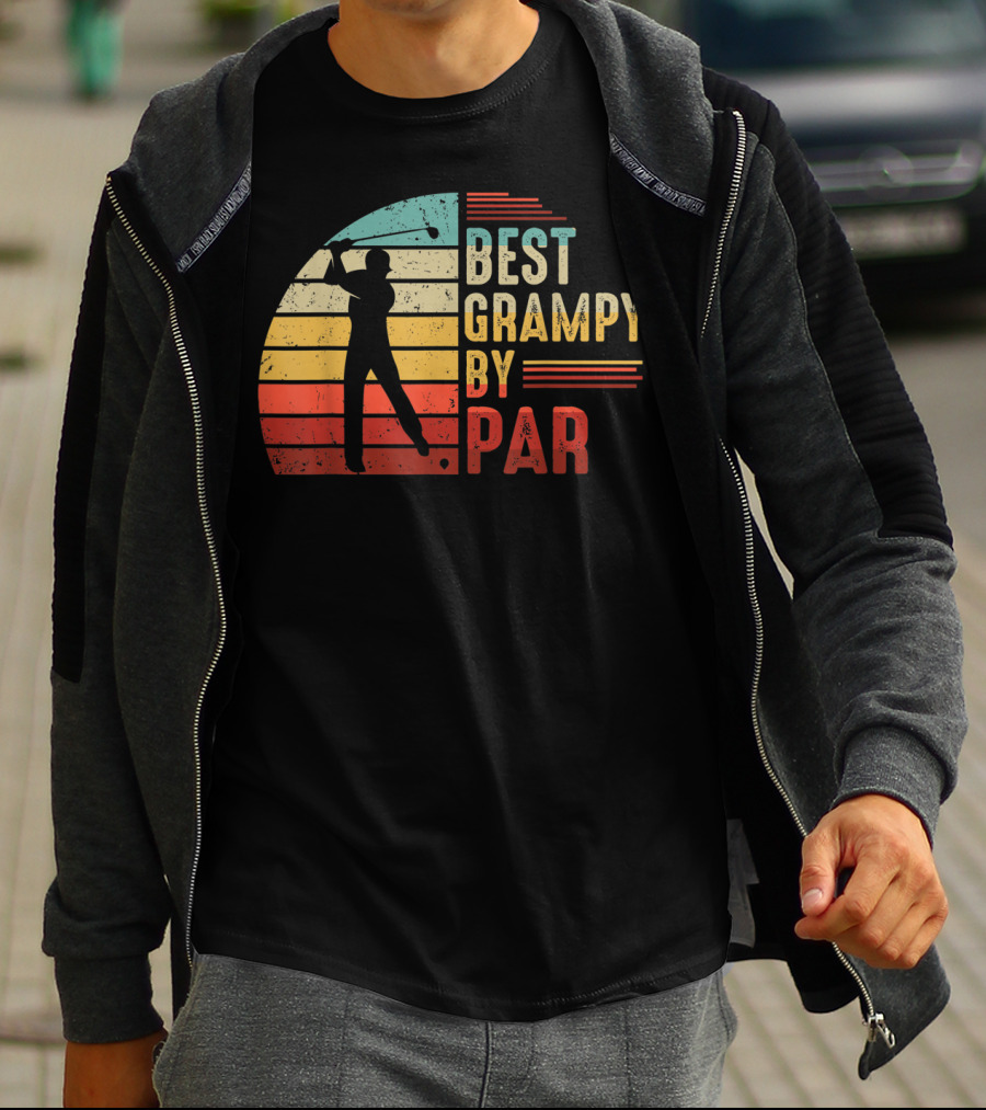 Best Grampy By Par Golf Lover T-Shirt