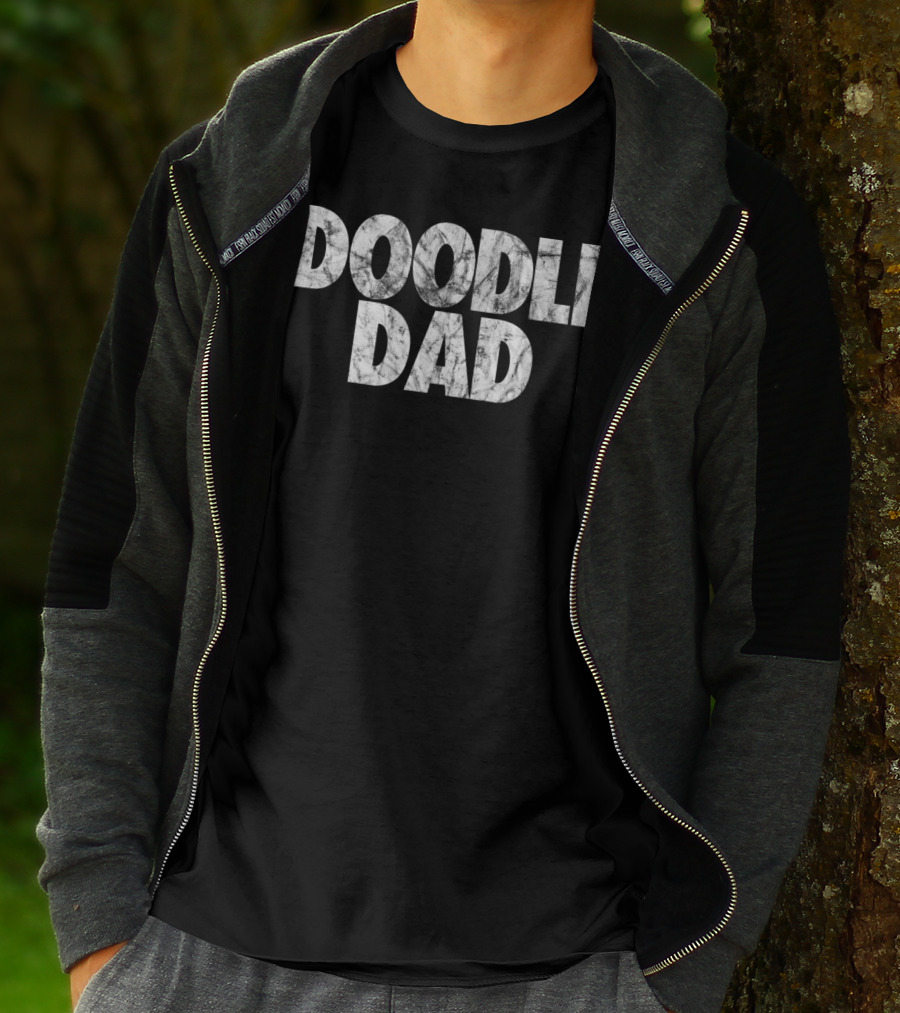 Mens Doodle Dad Goldendoodle Dad T-Shirt