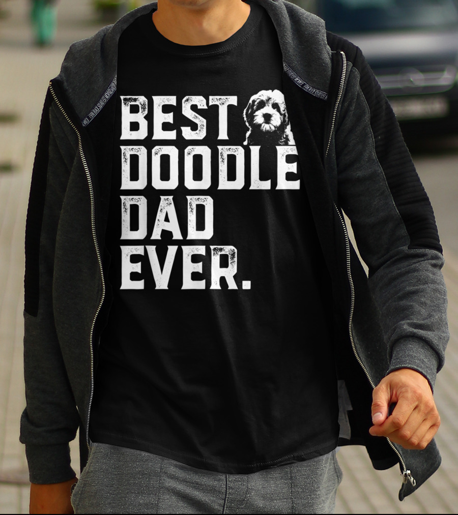 Best Goldendoodle Dad Ever Best Doodle Dad T-Shirt