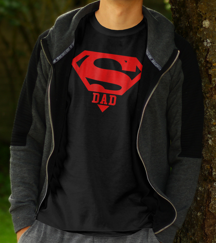 Superdad Superman Logo Dad T-Shirt