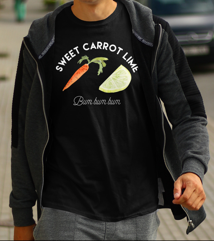 Sweet Carrot Lime Bum Bum Bum Funny Lyrics Carrot Lime Image T-Shirt
