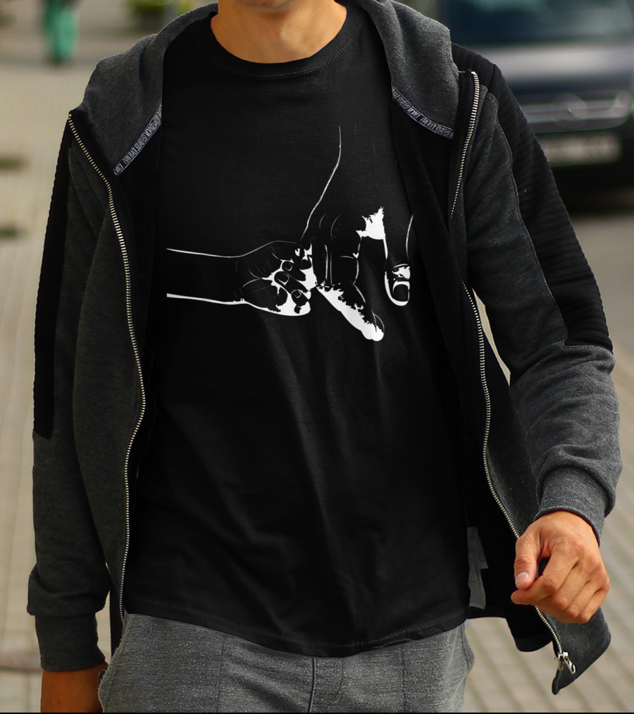 Unconditional Love Father And Son Hand In Hand T-Shirt