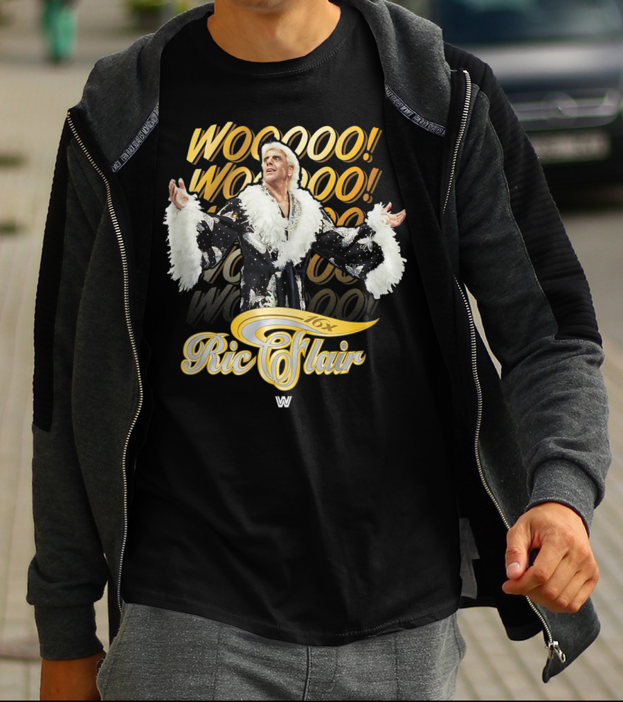 Woooooo 16x Ric Flair W T-Shirt