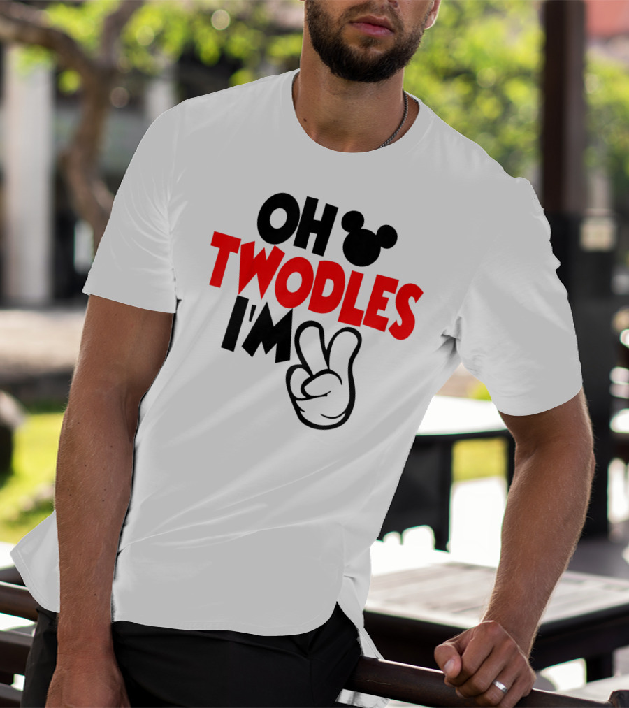 Oh Twodles I'm Two Year Old Birthday T-Shirt