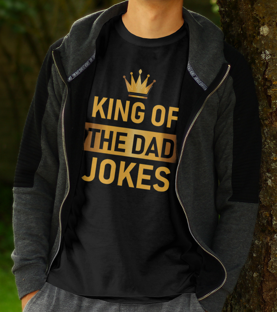 King Of The Dad Jokes Crown T-Shirt