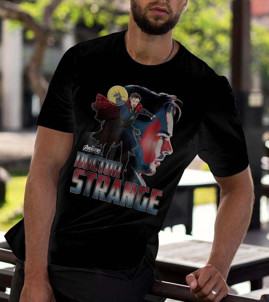 Doctor Strange Profile Avengers Infinity War T-Shirt