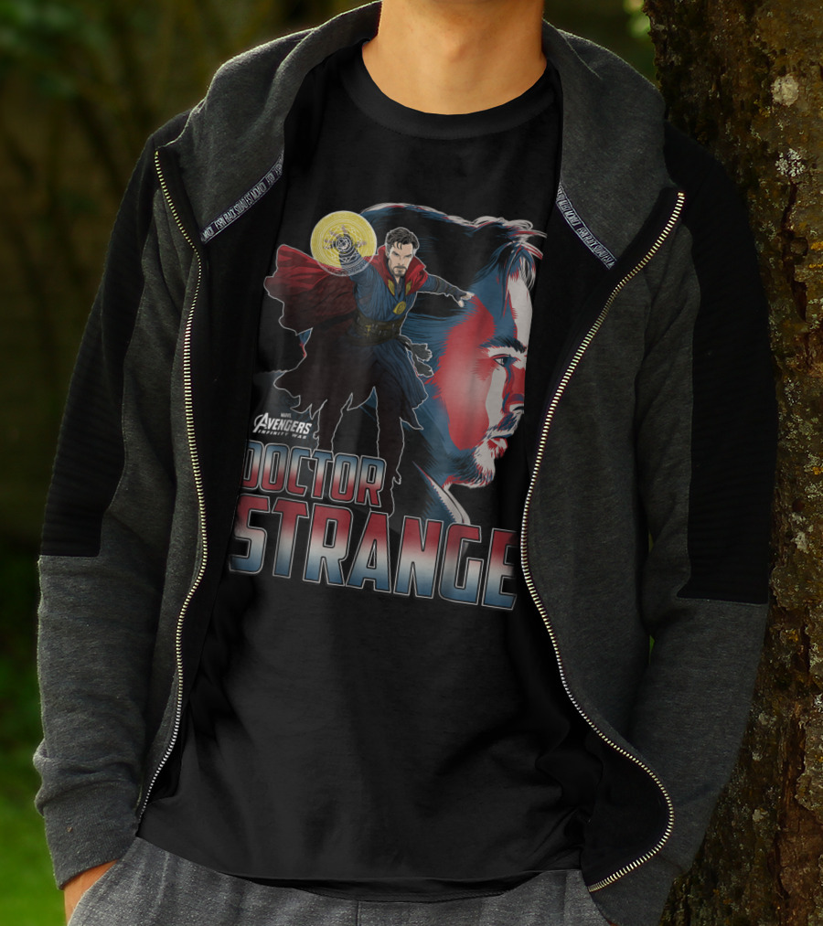 Doctor Strange Profile Avengers Infinity War T-Shirt